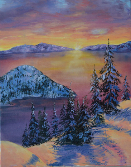 Яркие краски зимы