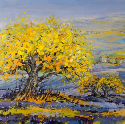 Золотые деревья