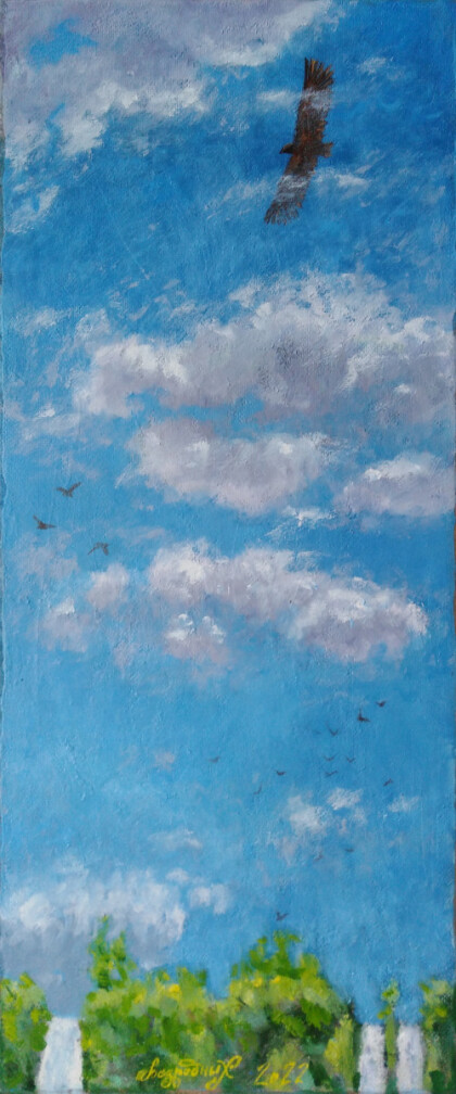 Небо над водопадом