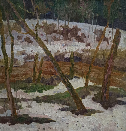 Апрельский пасмурный день