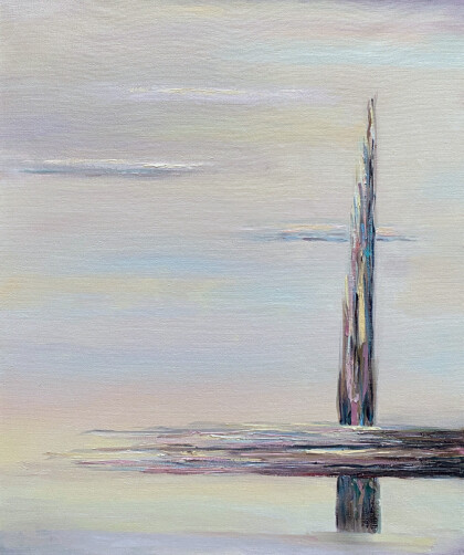 Над облаками, абстракция.