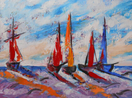 Парус в океане