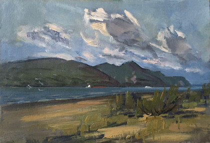 На Волге.Этюд№2