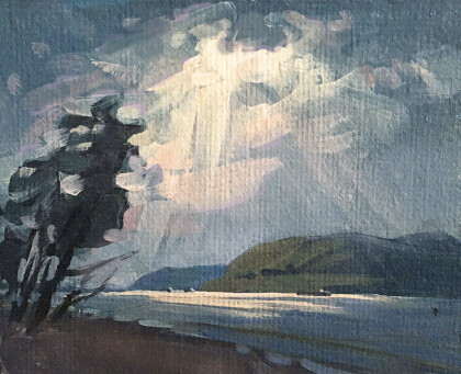 Лучи над Волгой