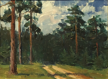 Сосновый лес