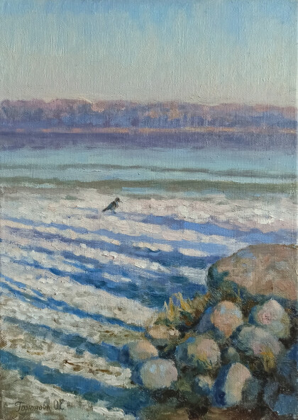 Последний лед на Плещеевом озере