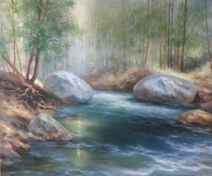 Речка в горах