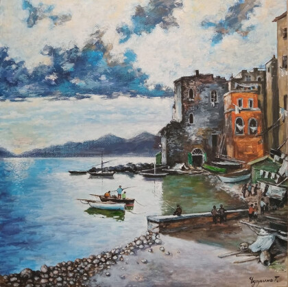 На пристани