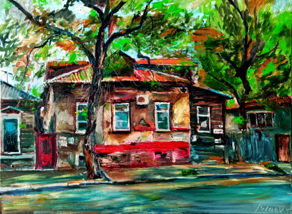 Астрахань. На Набережной 1 Мая.