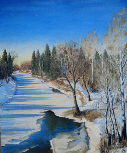 "Весна на реке Дубна"