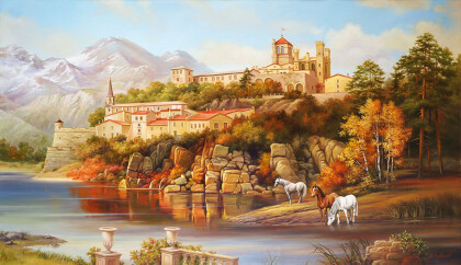 Горное озеро