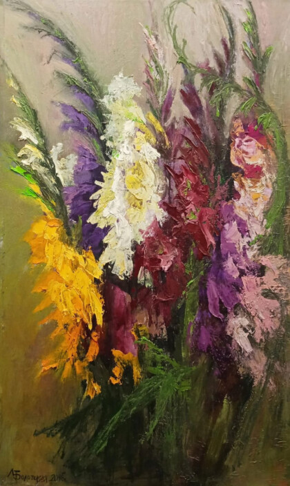 Гладиолусы