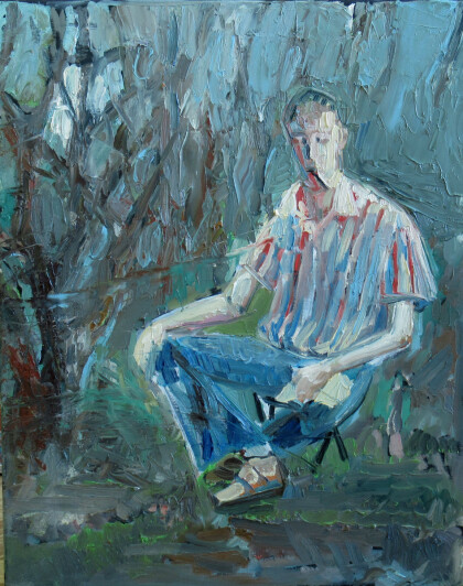 Никита на природе