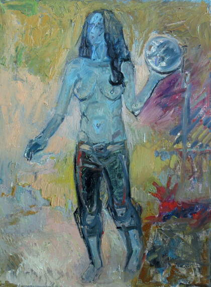 Девушка с мячом