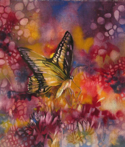 Летящая бабочка