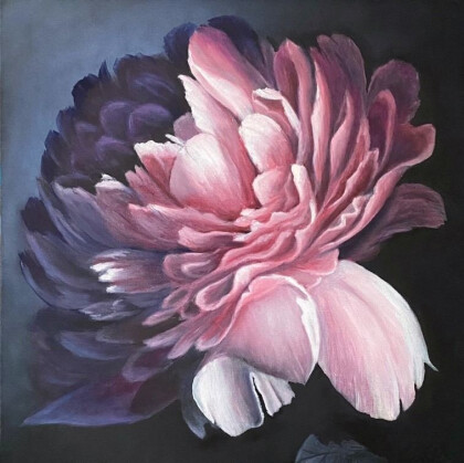 Розовый пион