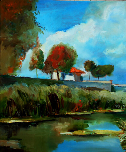 Камыш не шумел, деревья не гнулись