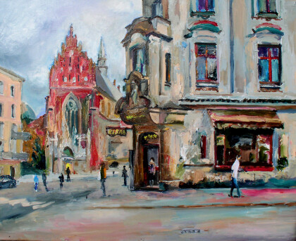 Краков. Доминиканская площадь