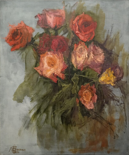 Великолепный букет роз