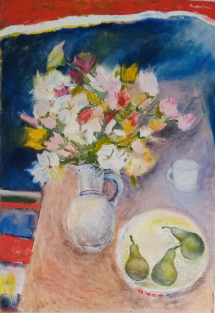 Натюрморт с грушами