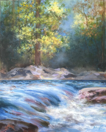 Порог на горной речке