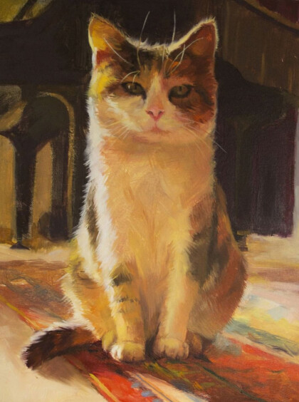 Очаровательный кот