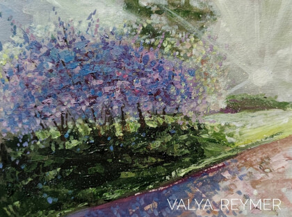 Сирень и утро