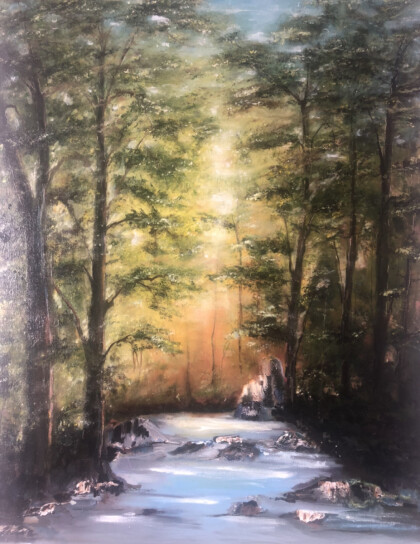 Ручей в лесу