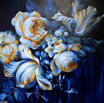 Нежные пионы