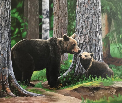 Медведи в лесу