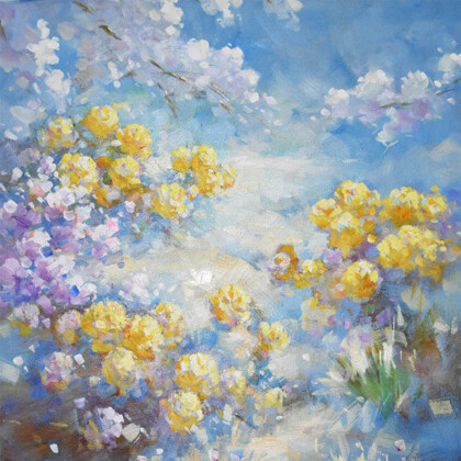 Цветочное поле