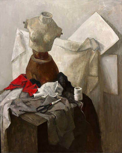 Швейный натюрморт, академия Репина