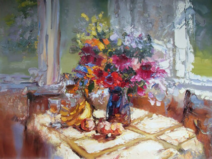 Натюрморт с цветами
