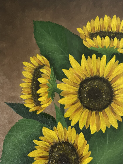 Подсолнухи