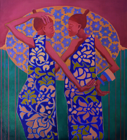 Цветы в зеркале