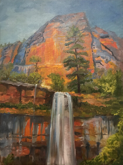 Водопад  Зайон