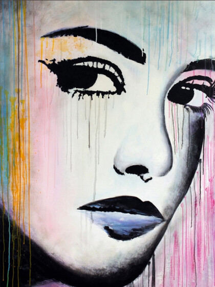 Портрет по фото на заказ. Девушка