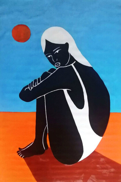 Девушка на пляже