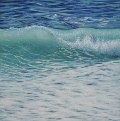 Голубое море