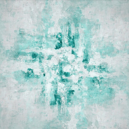 Мятная абстракция