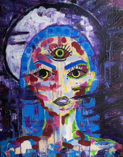 Девушка Луна