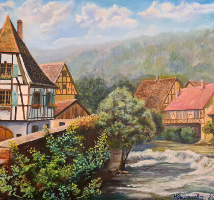 Пейзаж швейцарии