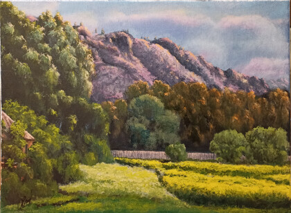 Алтай. Утро в пансионате Адару