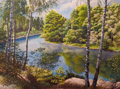 Август на Чёрной речке