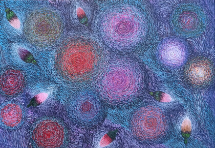 Ажурные розы