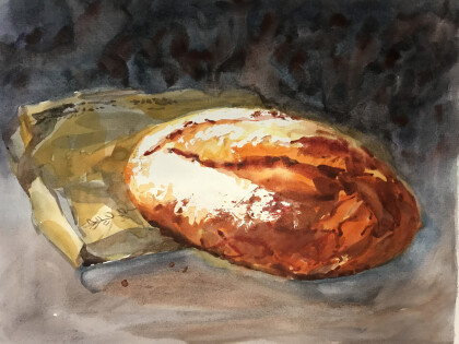 Горячий хлеб