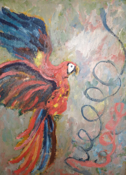 Цирковой попугай