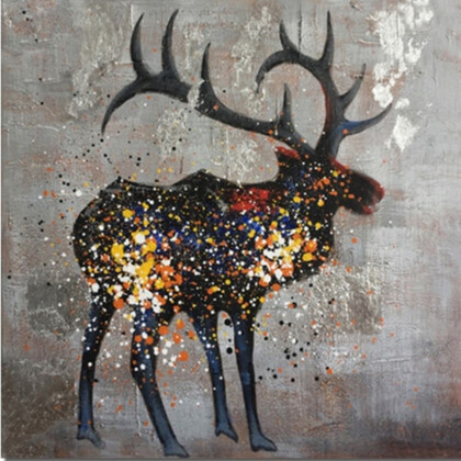 Абстрактный лось