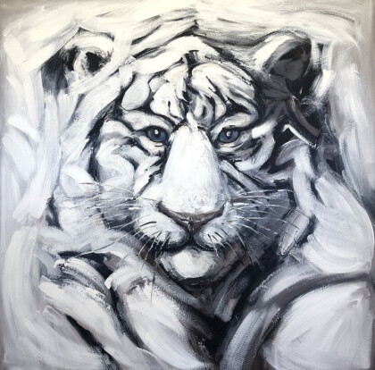 Белоснежный тигр