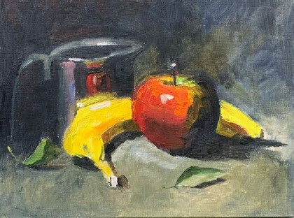 Яблоко и банан